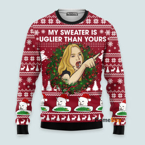 Cat Woman Meme Xmas - Ugly Christmas Sweater