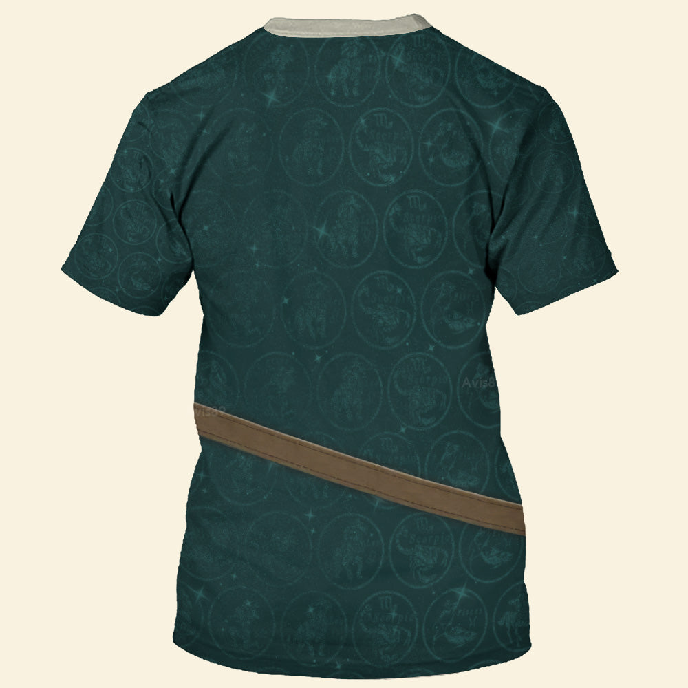 Brave Merida Cosplay Costume - 3D Women Tshirt