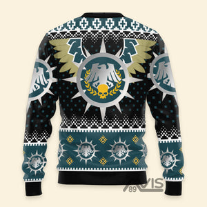 Avis89 Warhammer Raven Guard Iconic - Ugly Christmas Sweater