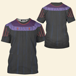 The Hunchback Of Notre Dame Judge Claude Frollo Costume - 3D Tshirt