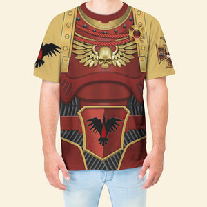 Avis89 Warhammer Captain Gabriel Angelos - Costume Cosplay 3D Tshirt