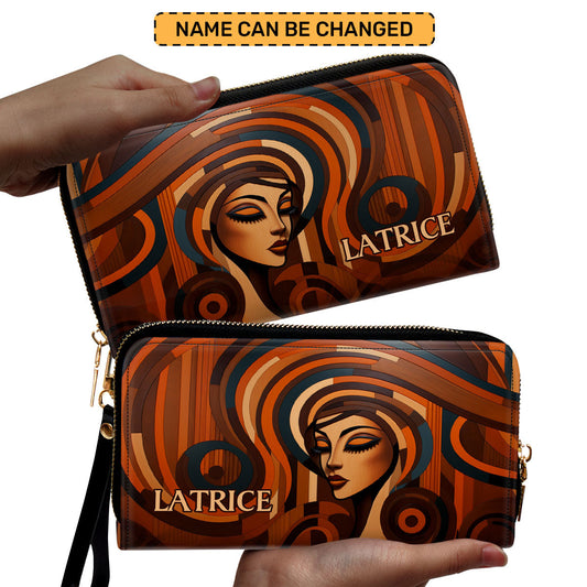 MelaninHarmony PersonalizedLeatherWalletHN02_1