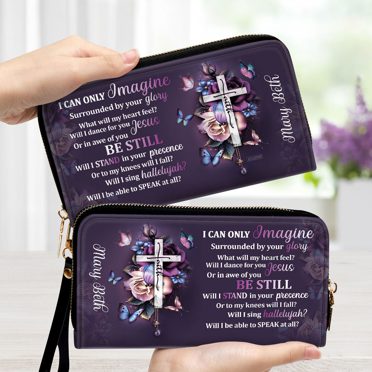 I Can Only Imagine - Thoughtful Gift For Christians - Personalized Clutch Purses - AT4080823