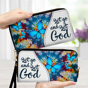 Let Go And Let God - Unique Personalized Clutch Purses - AT4081425