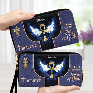 I Believe I Will See The Glory Of God - Thoughtful Gift For Christians - Personalized Clutch Purses - AT4080818