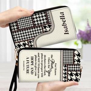 For I Know The Plans I Have For You Jeremiah 29:11 - Unique Personalized Clutch Purses - AT4080848