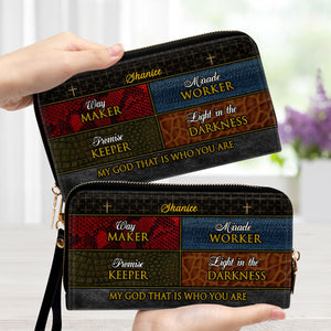 Way Maker - Thoughtful Gift For Christians - Personalized Clutch Purses - AT4081459