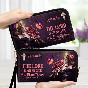 I Will Not Fear - Thoughtful Gift For Christians - Personalized Clutch Purses - AT4080714