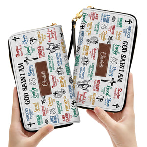 What God Says About You - Unique Personalized Clutch Purses - AT4080939