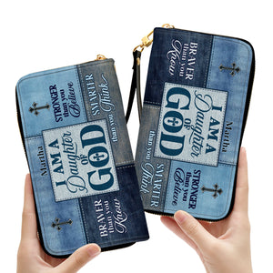 Daughter Of God - Unique Personalized Clutch Purses - AT4081301