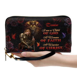 A Woman Of Faith - Thoughtful Gift For Christians - Personalized Clutch Purses - AT4080943