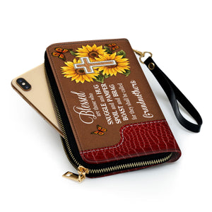 Blessed Are Those Who Spoil And Pamper - Thoughtful Gift For Christians - Personalized Clutch Purses - AT4081335