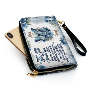 May The Lord Bless You - Scripture Gifts For Women Of God - Personalized Clutch Purses - AT4081228