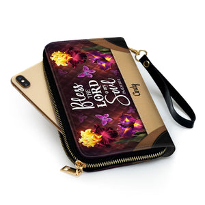 Bless The Lord O My Soul - Thoughtful Gift For Christians - Personalized Clutch Purses - AT4080728