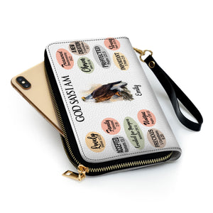 What God Says About You - Thoughtful Gift For Christians - Personalized Clutch Purses - AT4080920