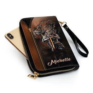 Warrior Of Christ - Scripture Gifts For Women Of God - Personalized Clutch Purses - AT4081458