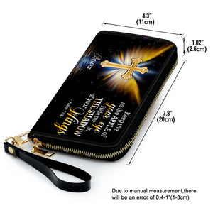 Of God Hide Me In The Shadow Of Your Wings Psalm 178 - Unique Personalized Clutch Purses - AT4080929