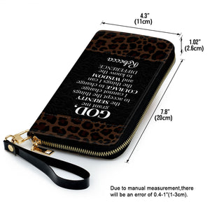 God, Grant Me The Serenity To Accept The Things I Cannot Change - Awesome Personalized Clutch Purses - AT4080702