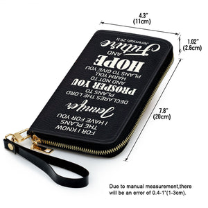 For I Know The Plans I Have For You - Awesome Personalized Clutch Purses - AT4080744