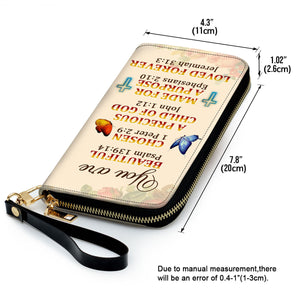 A Precious Child Of God - Thoughtful Gift For Christians - Personalized Clutch Purses - AT4080838