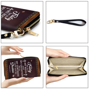 Truly He Is My Rock And My Salvation - Personalized Clutch Purses - AT4081338