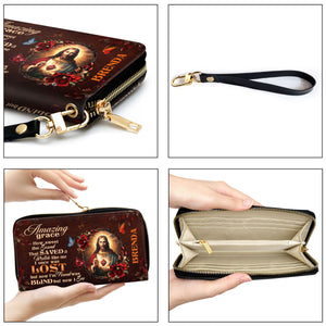 Jesus Amazing Grace - Thoughtful Gift For Christians - Personalized Clutch Purses - AT4081223