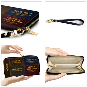 Everyday God Thinks Of You - Thoughtful Gift For Christians - Personalized Clutch Purses - AT4080931