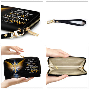 Of God Hide Me In The Shadow Of Your Wings Psalm 178 - Unique Personalized Clutch Purses - AT4080929