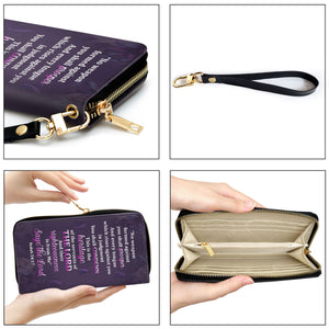 No Weapon Formed Against You Shall Prosper - Unique Personalized Clutch Purses - AT4081350