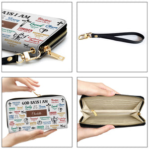 What God Says About You - Unique Personalized Clutch Purses - AT4080939