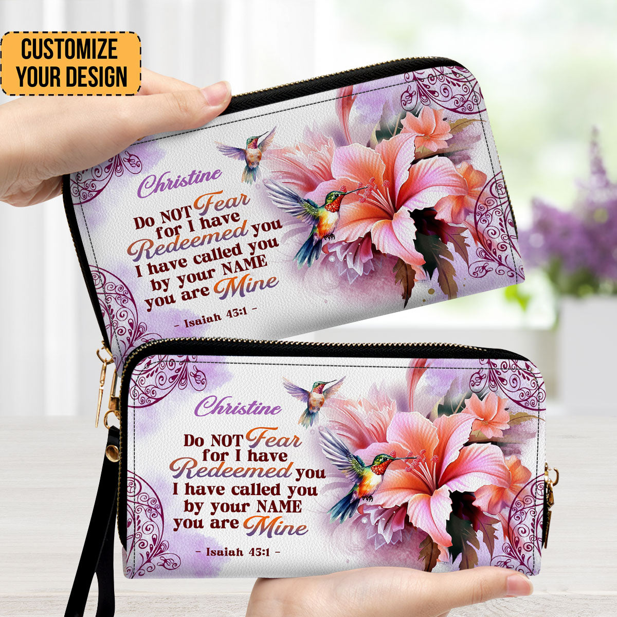 I Have Called You By Your name - Personalized Clutch Purses - AT4081308