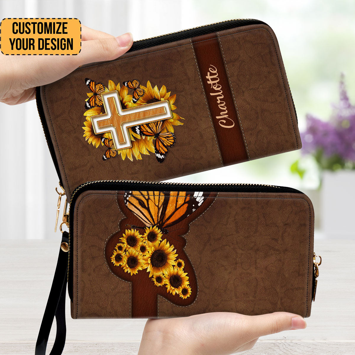 Sunflower - Beautiful Personalized Clutch Purses - AT4081242