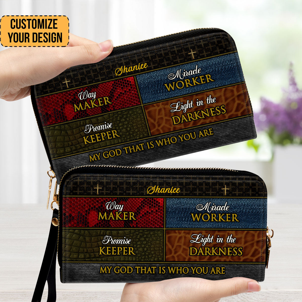 Way Maker - Thoughtful Gift For Christians - Personalized Clutch Purses - AT4081459