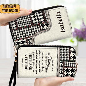 For I Know The Plans I Have For You Jeremiah 29:11 - Unique Personalized Clutch Purses - AT4080848