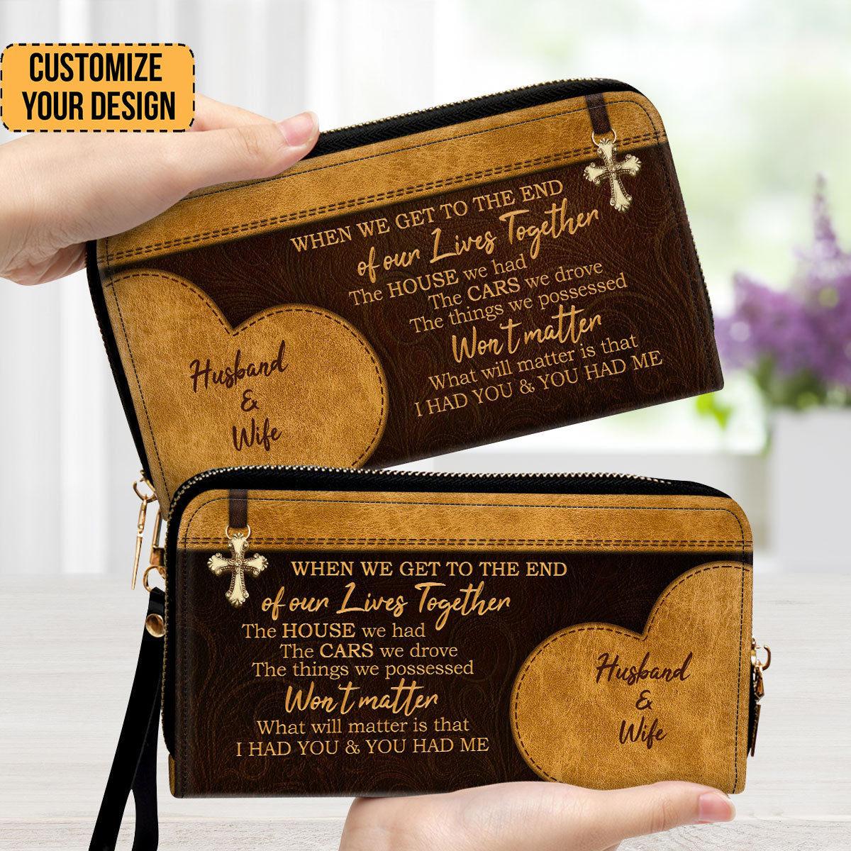 I Had You And You Had Me - Unique Personalized Clutch Purses - AT4080825