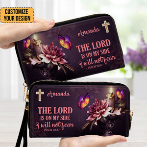 I Will Not Fear - Thoughtful Gift For Christians - Personalized Clutch Purses - AT4080714