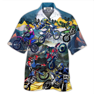 Motorcycle When Life Gets Complicated I Ride - Hawaiian Shirt