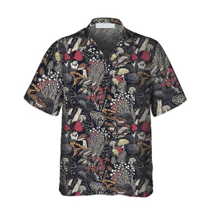 Unique Mushroom Forest - For Men And Women - Hawaiian Shirt