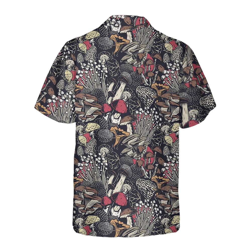 Unique Mushroom Forest - For Men And Women - Hawaiian Shirt