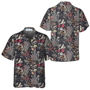 Unique Mushroom Forest - For Men And Women - Hawaiian Shirt