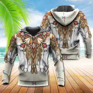 Native American Culture Feather - Hoodie 