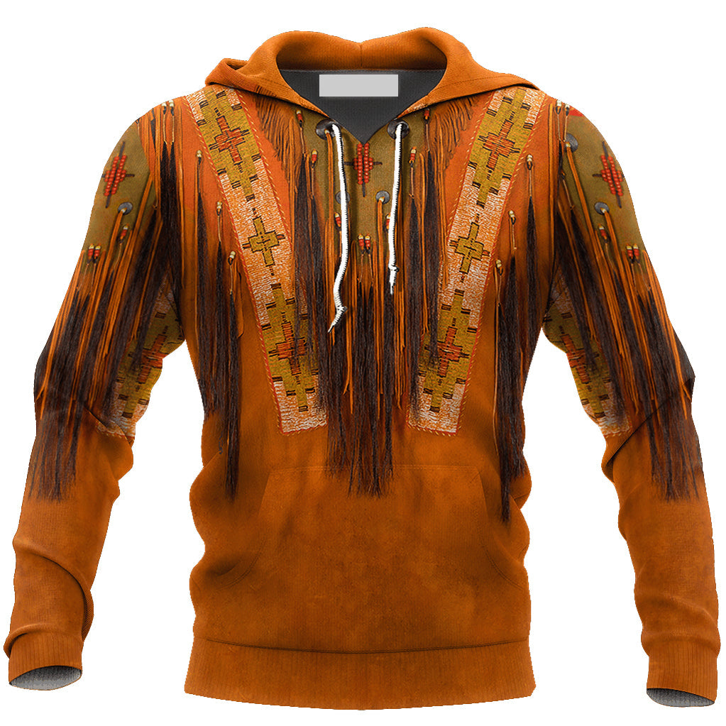 Native American Culture Orange - Hoodie