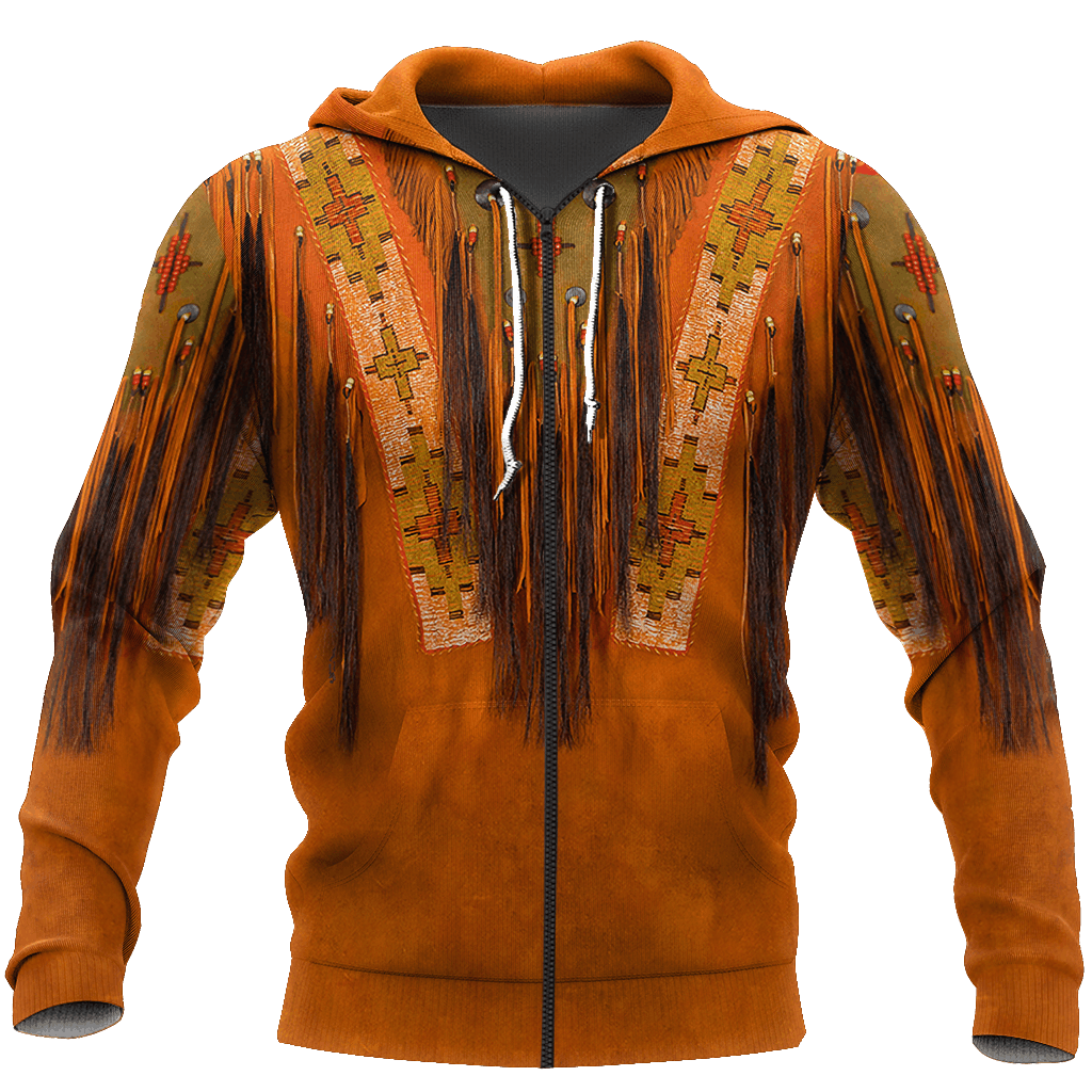 Native American Culture Orange - Hoodie