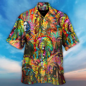 Native American It's In My DNA - Hawaiian Shirt