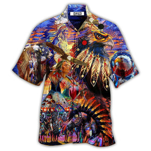 Native Eagle All My Heart - Hawaiian Shirt