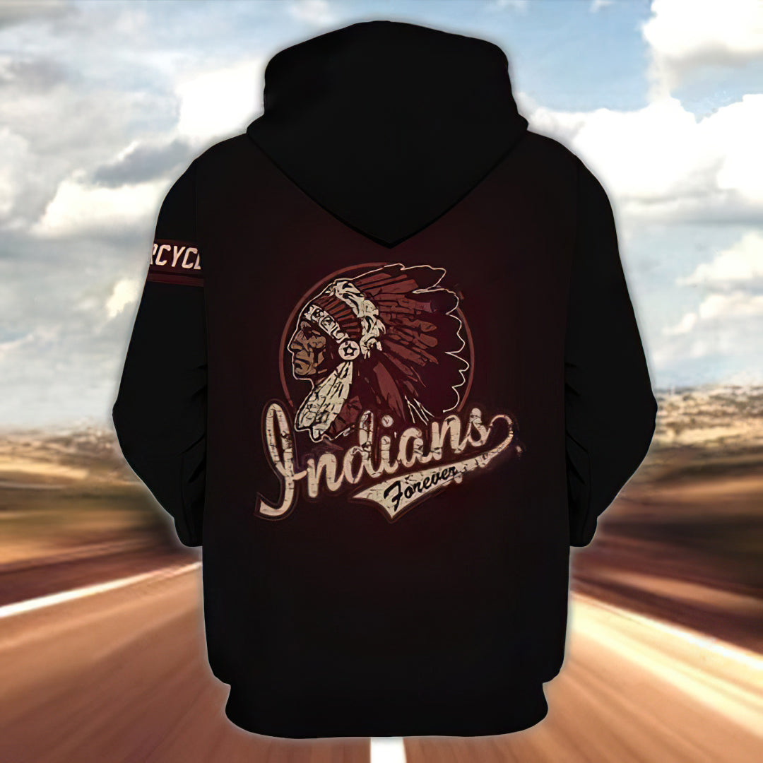 Native Indians Skull So Cool - Personalized Hoodie 