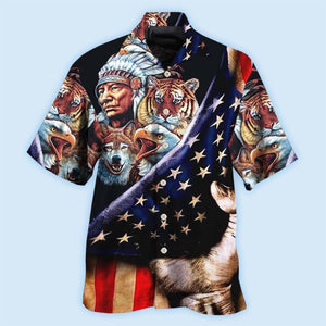 Native Pride Peaceful Forever Cool - Hawaiian Shirt