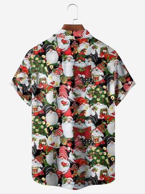 Christmas Gnome With Red And Black Hats - Hawaiian Shirt