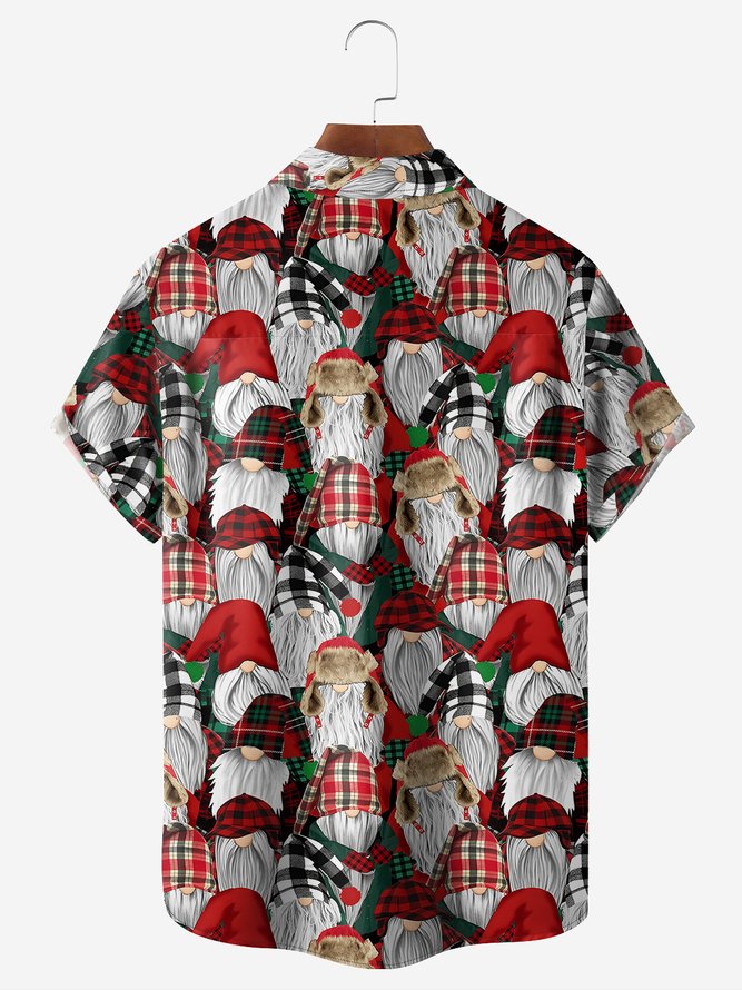 Christmas Gnome With Fur Hats And Caps - Hawaiian Shirt