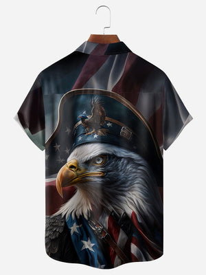 Independence Day Indepndence Day Eagle - Hawaiian Shirt